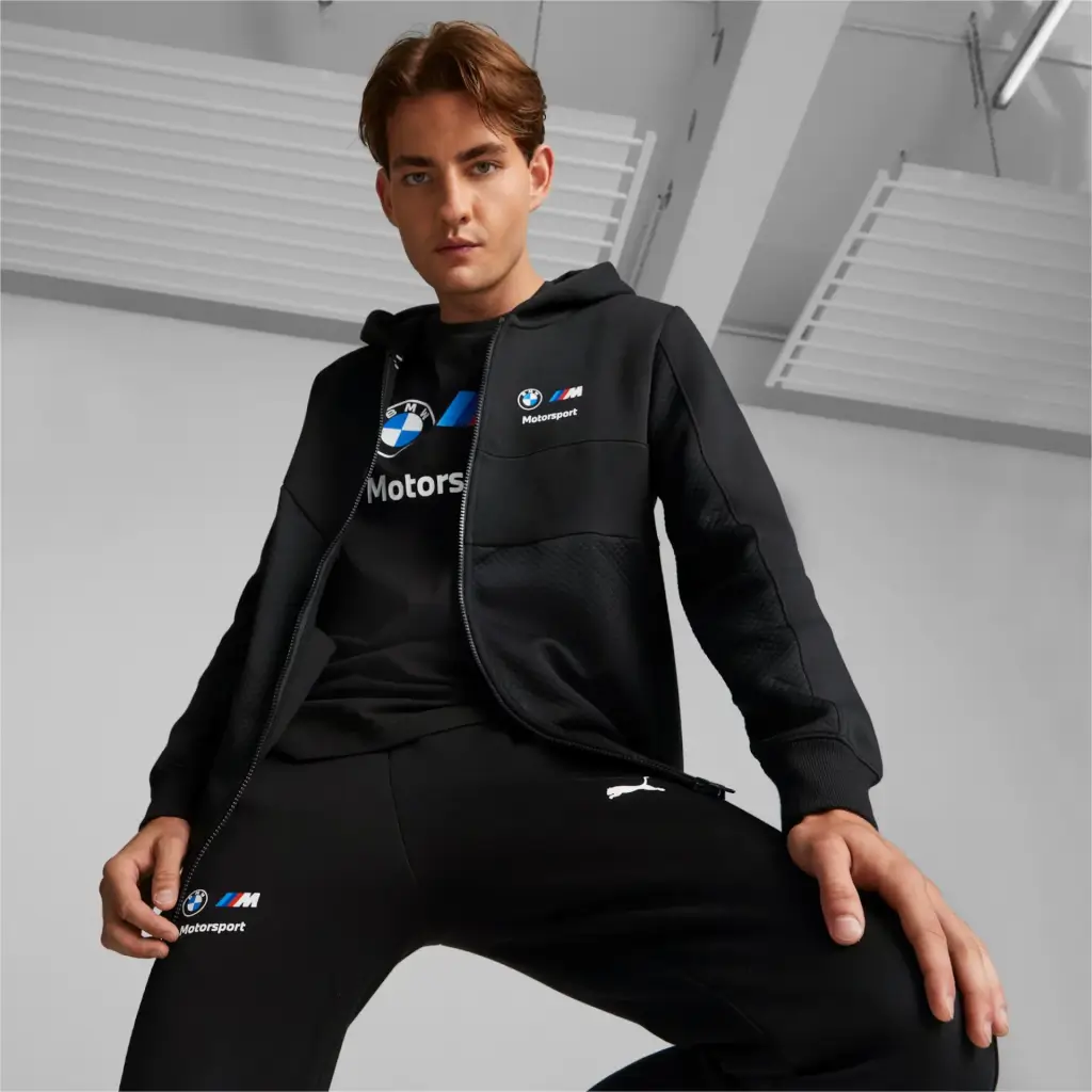 Puma newboy 974 Blouson de survêtement à capuche BMW M Motorsport Homme (1)