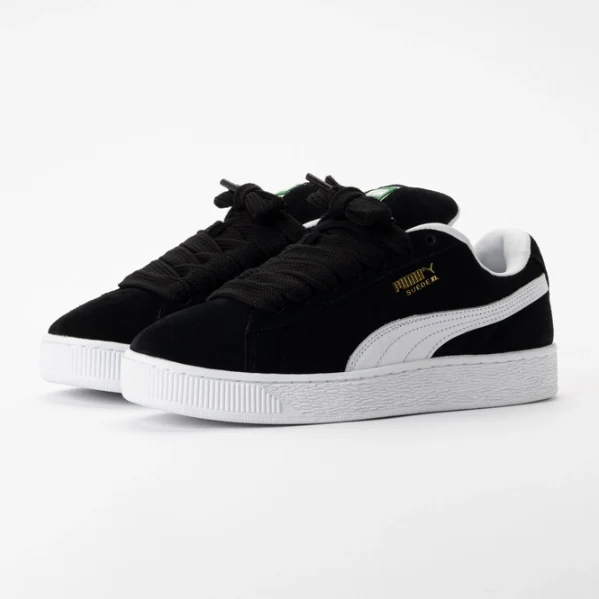 Puma unisex suede xl black white.webp